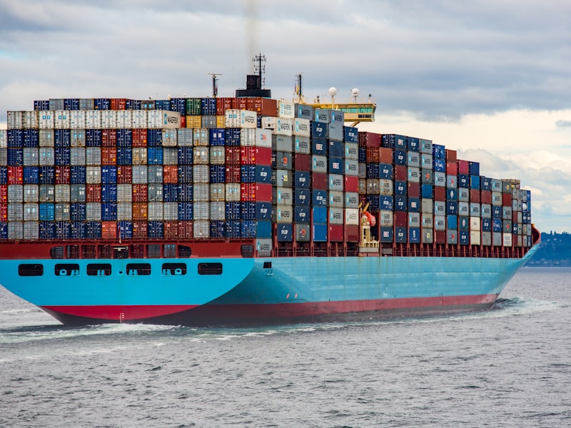 Shipping containers ready for export